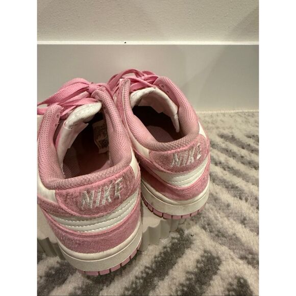 Converse Women's Dunk Low Next Nature Pink Rise Sail Sneakers Shoes Size 8 - Picture 9 of 9